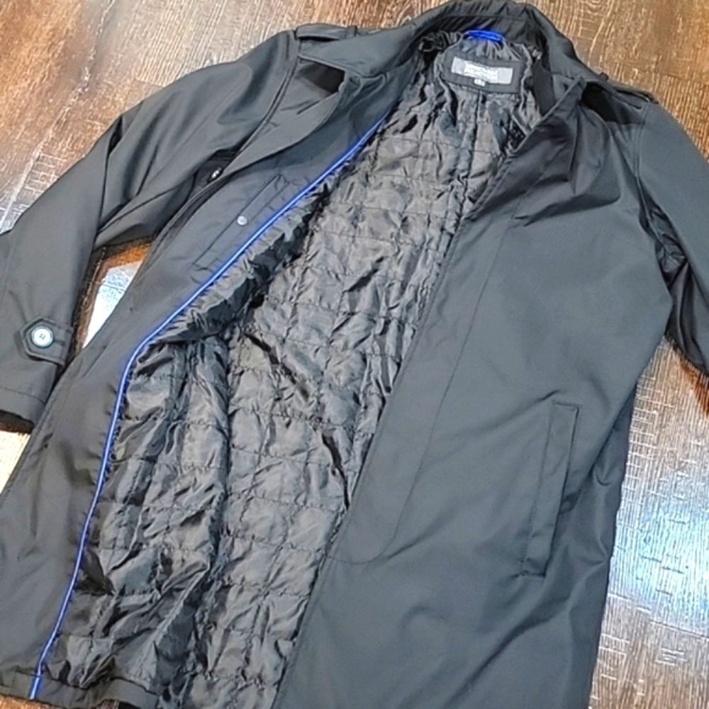 Kenneth Cole Reaction Black Water Repellant Jacket - Picture 10 of 16